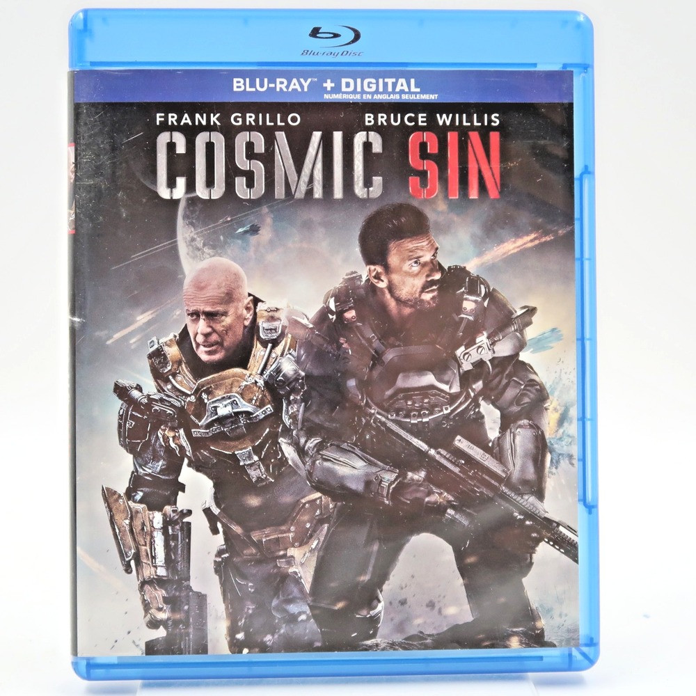Cosmic Sin Blu-ray 2021 Bruce Willis Frank Grillo Sci-Fi Movie Paramount